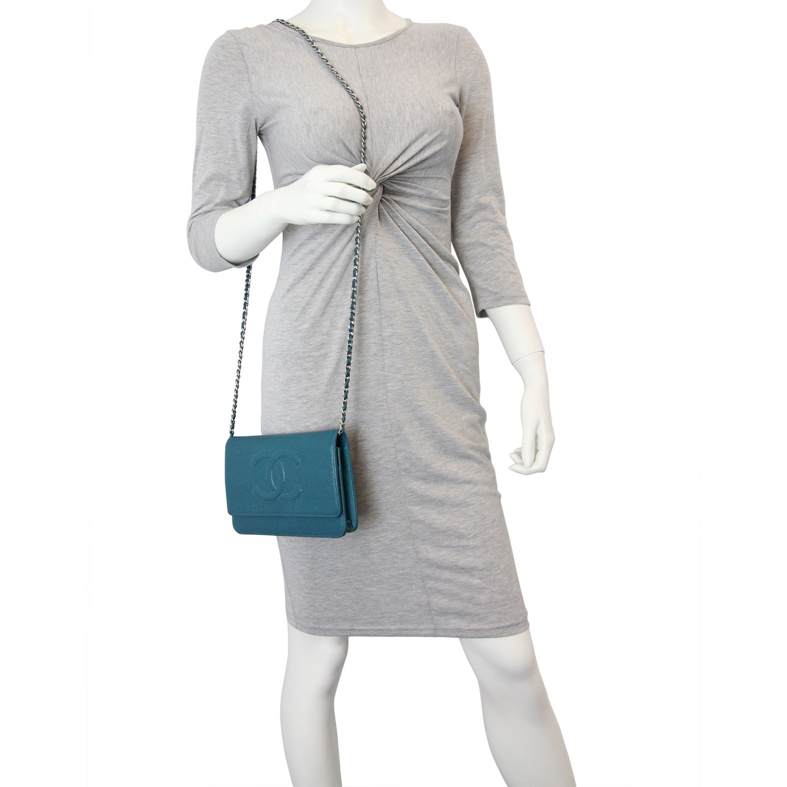 Chanel Timeless Wallet on Chain Mannequin