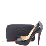 Chanel Timeless Zippy Wallet Scale