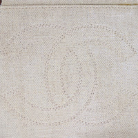 Chanel Canvas Top Handle Tote 