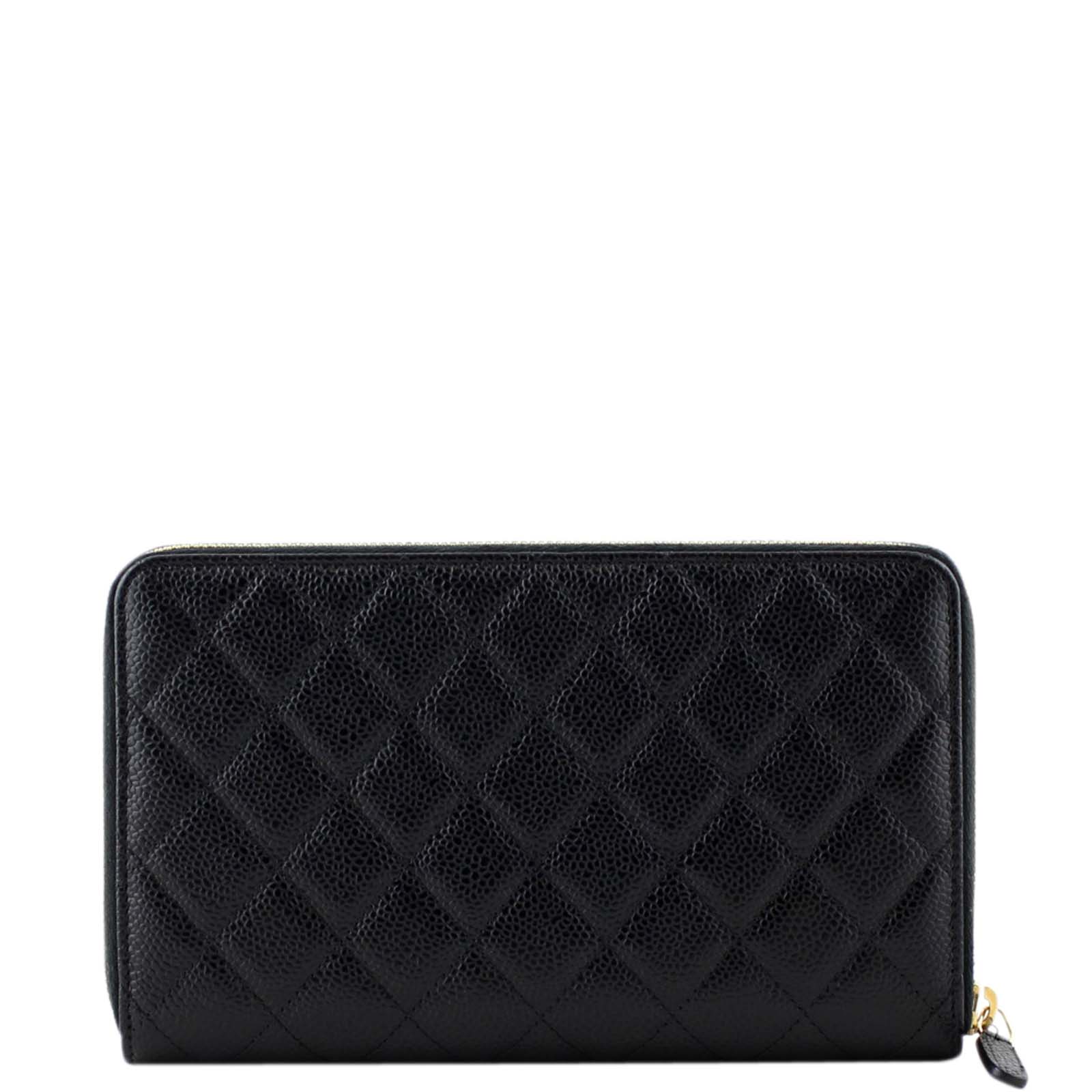 Chanel Classic Zipped Wallet Back