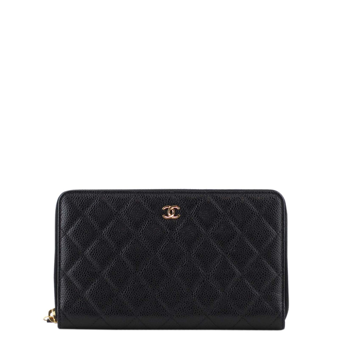 Chanel Classic Zipped Wallet Front