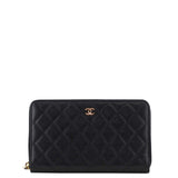Chanel Classic Zipped Wallet Front