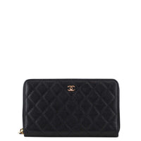 Chanel Classic Zipped Wallet Front