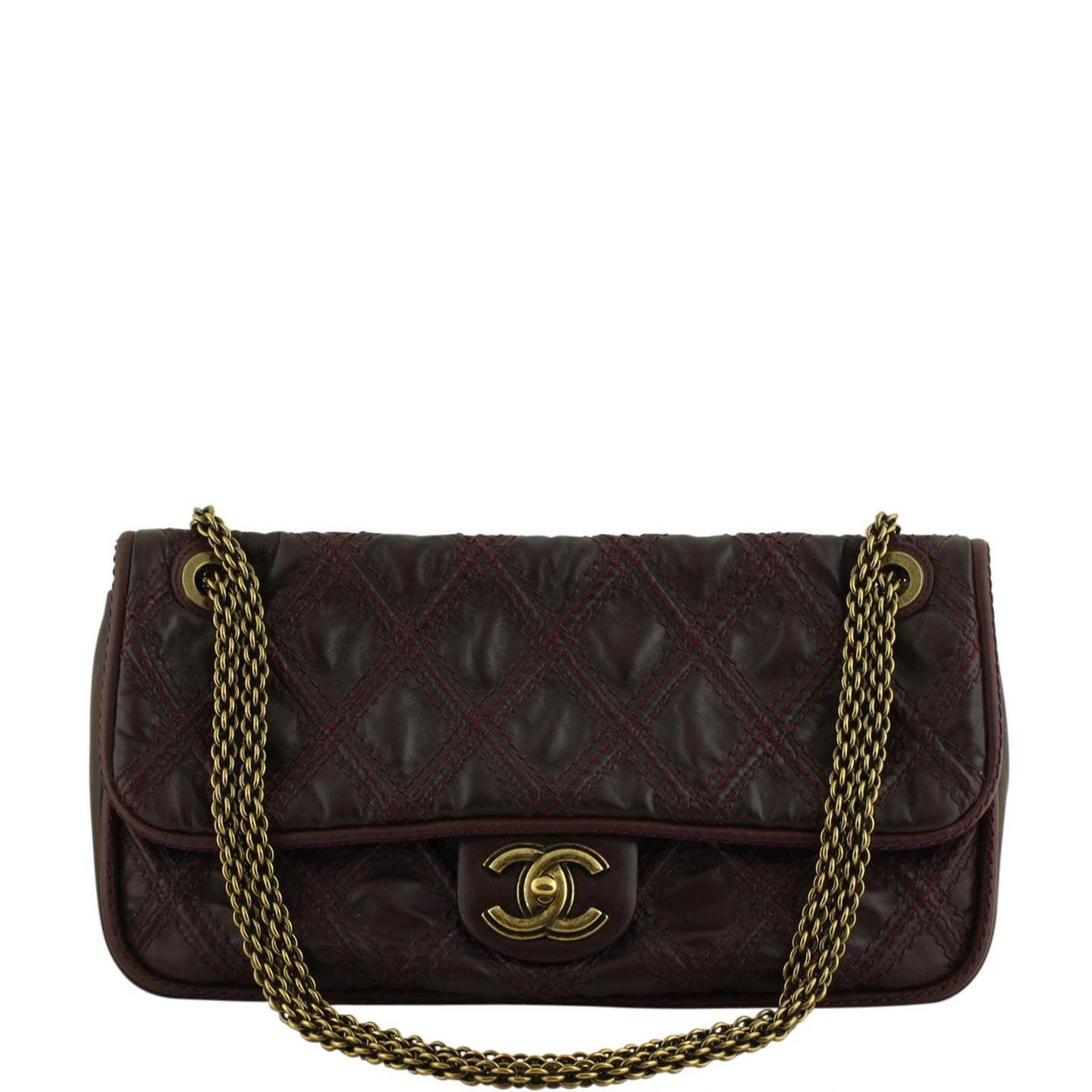 Chanel Triptych Flap Bag Front