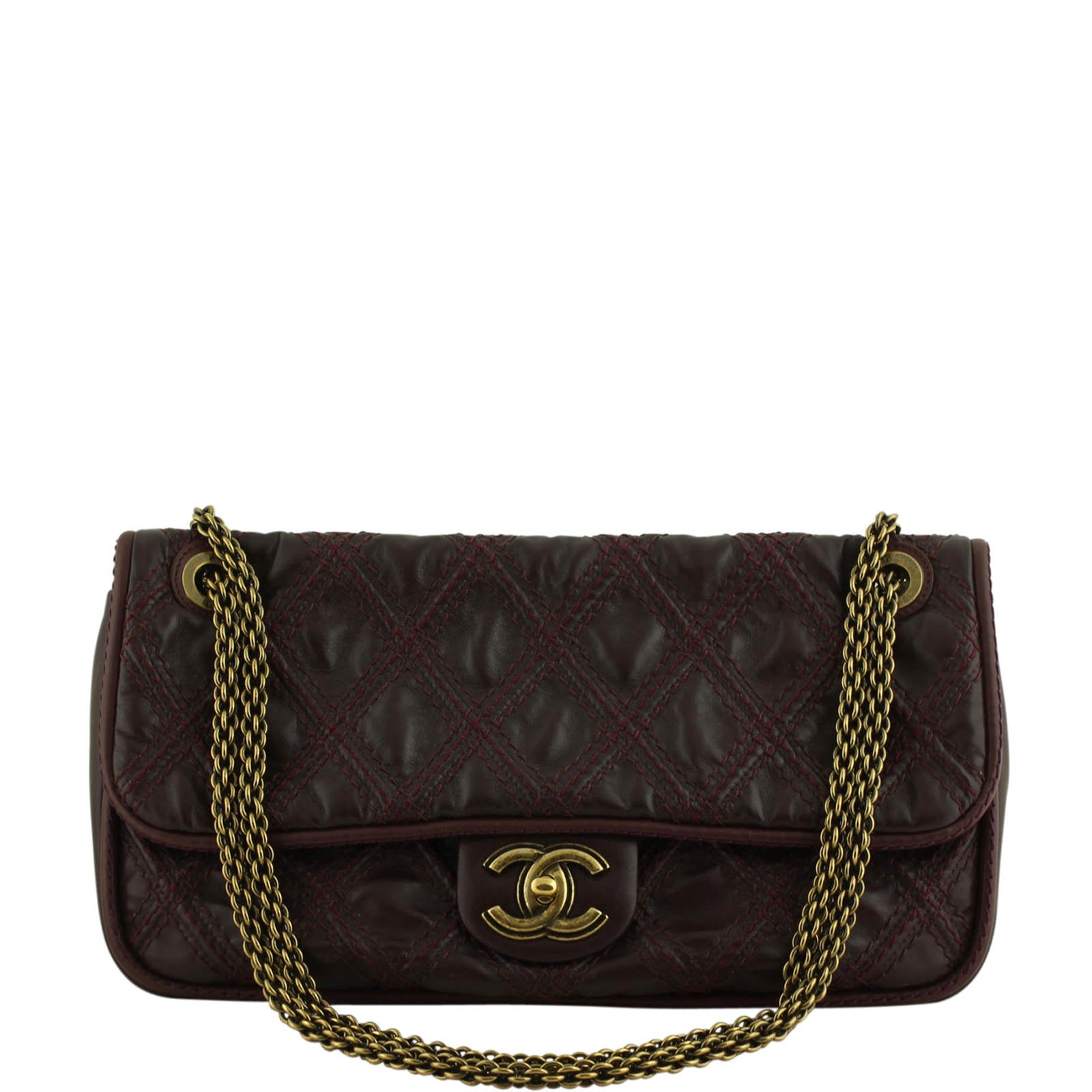 Chanel Triptych Flap Bag Front