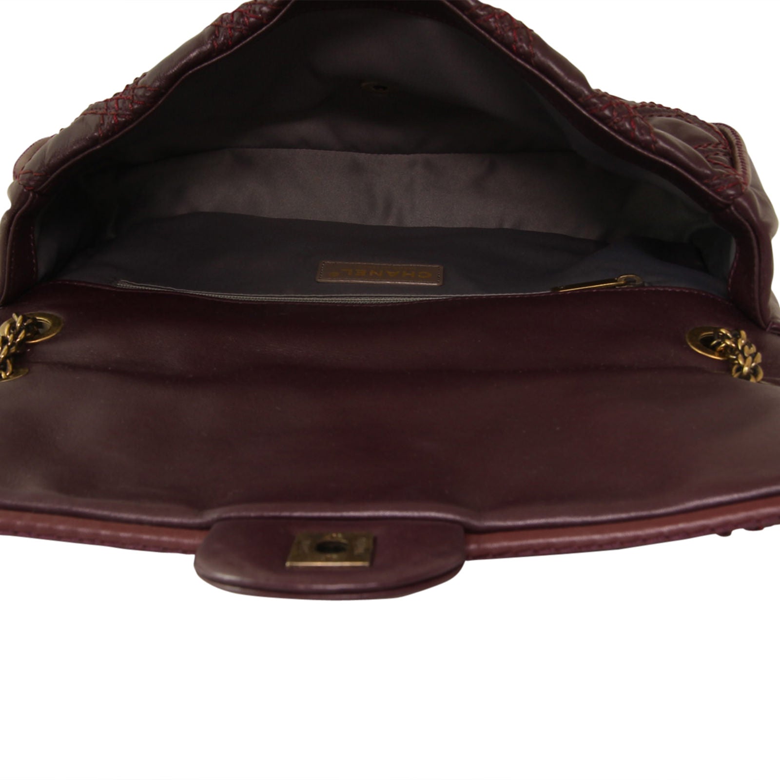 Chanel Triptych Flap Bag Inside