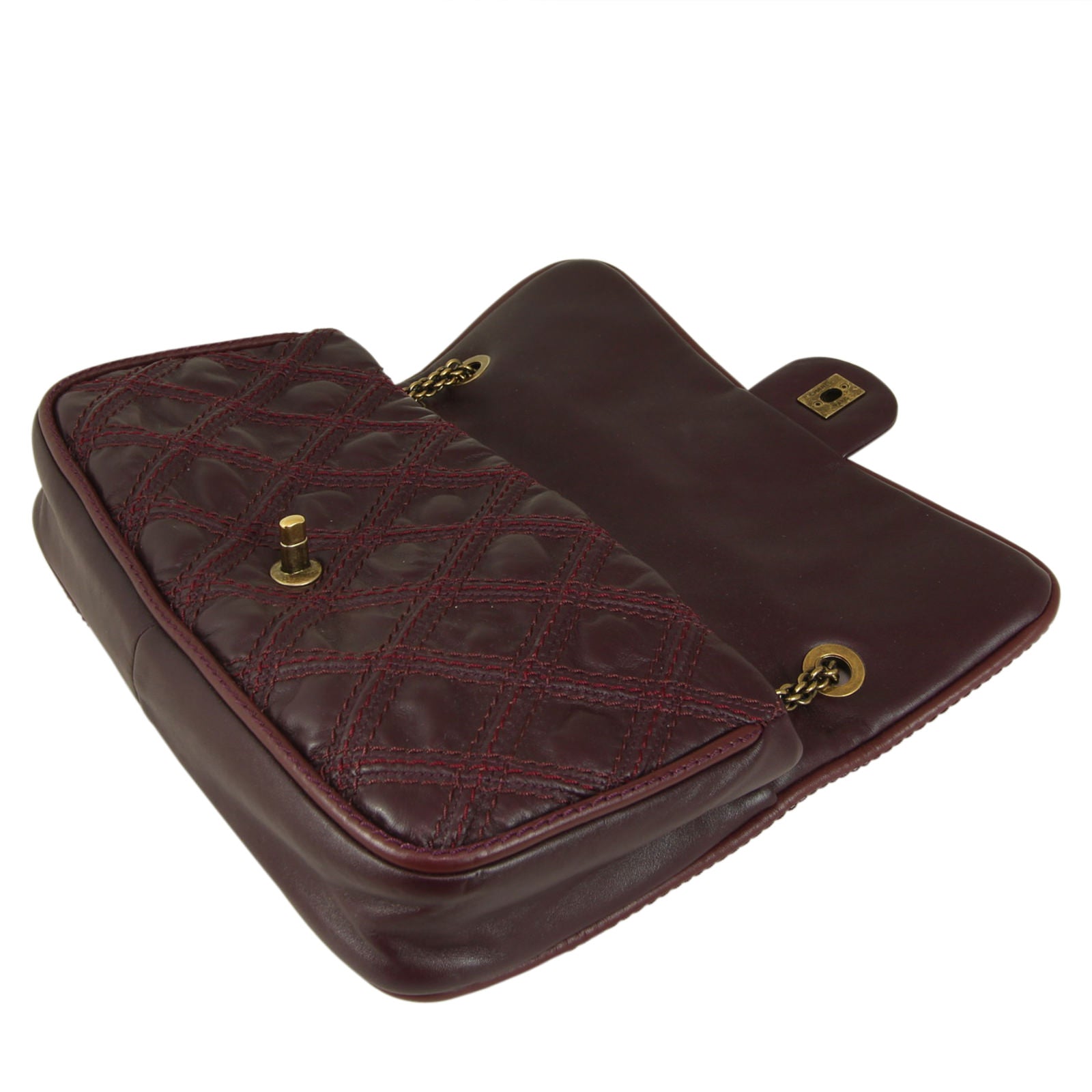 Chanel Triptych Flap Bag Open