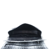 Chanel Tweed Double Flap Medium Whole interior