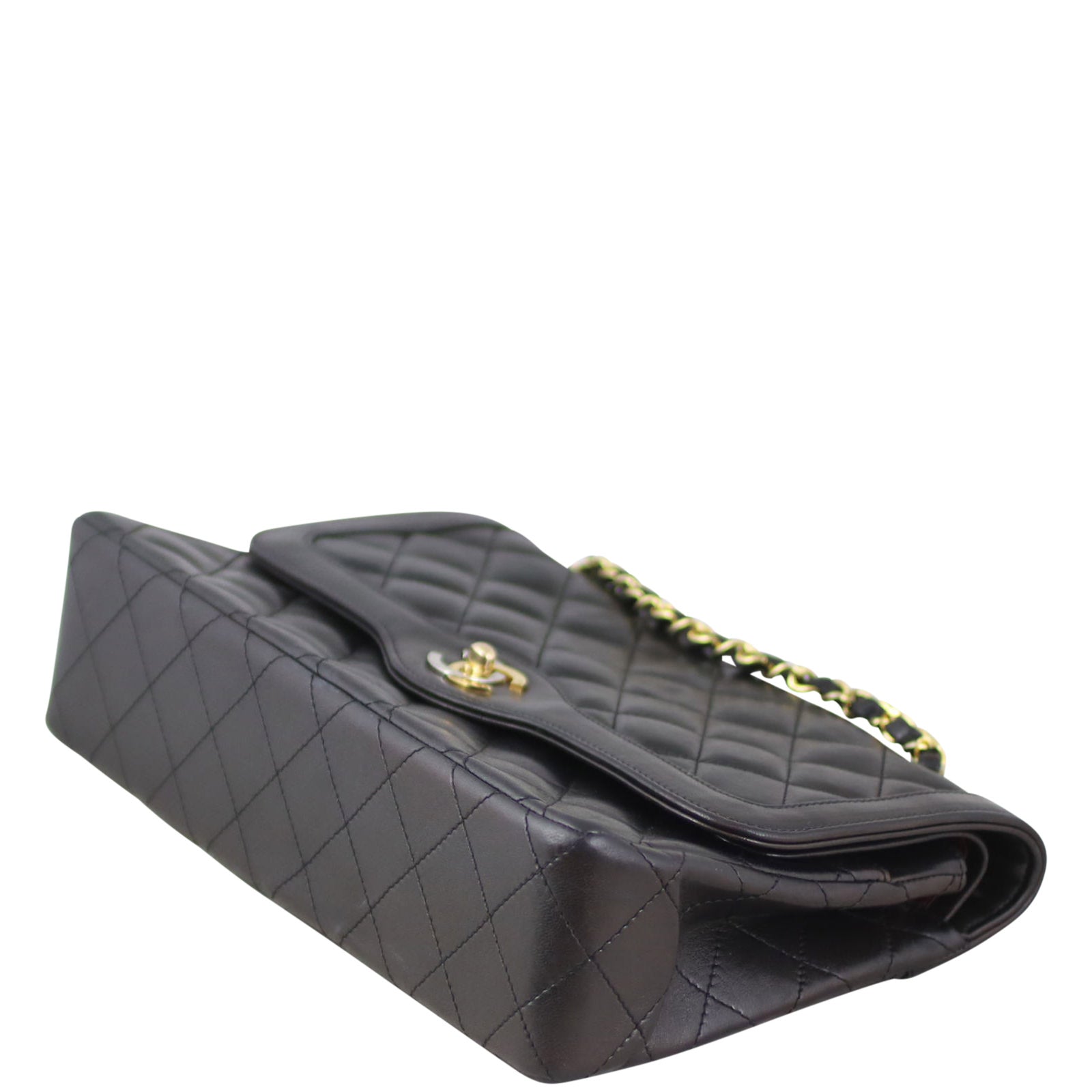 Chanel Two-Tone CC Flap Bag Corner