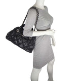 Chanel Ultra Stitch Bowling Bag Scale