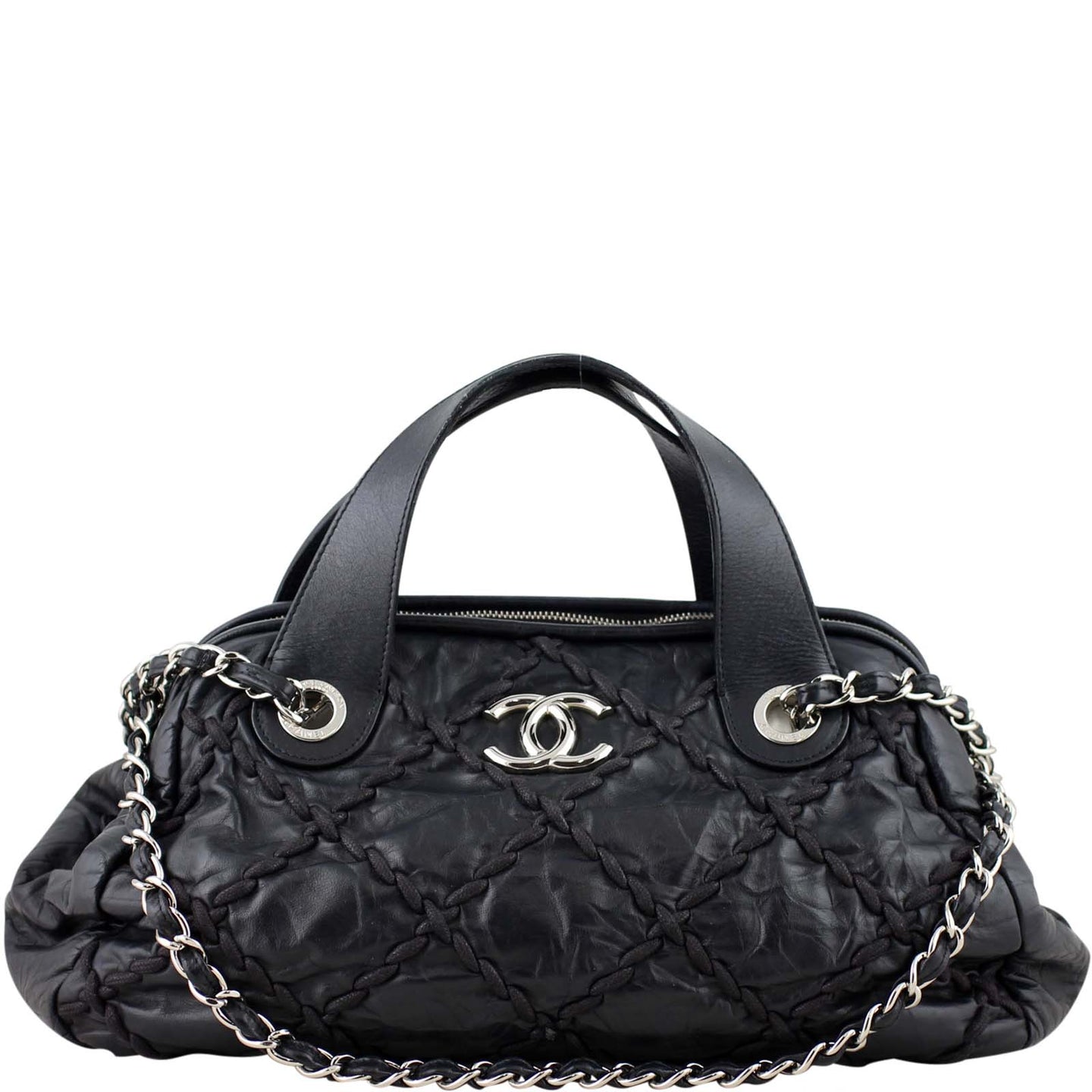 Chanel Ultra Stitch Bowling Bag Front