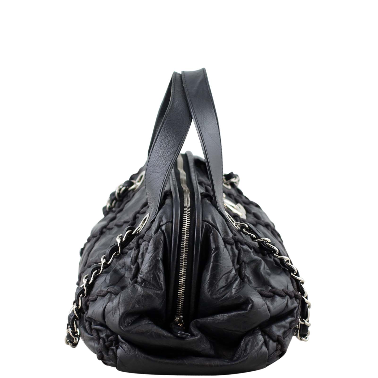 Chanel Ultra Stitch Bowling Bag Side