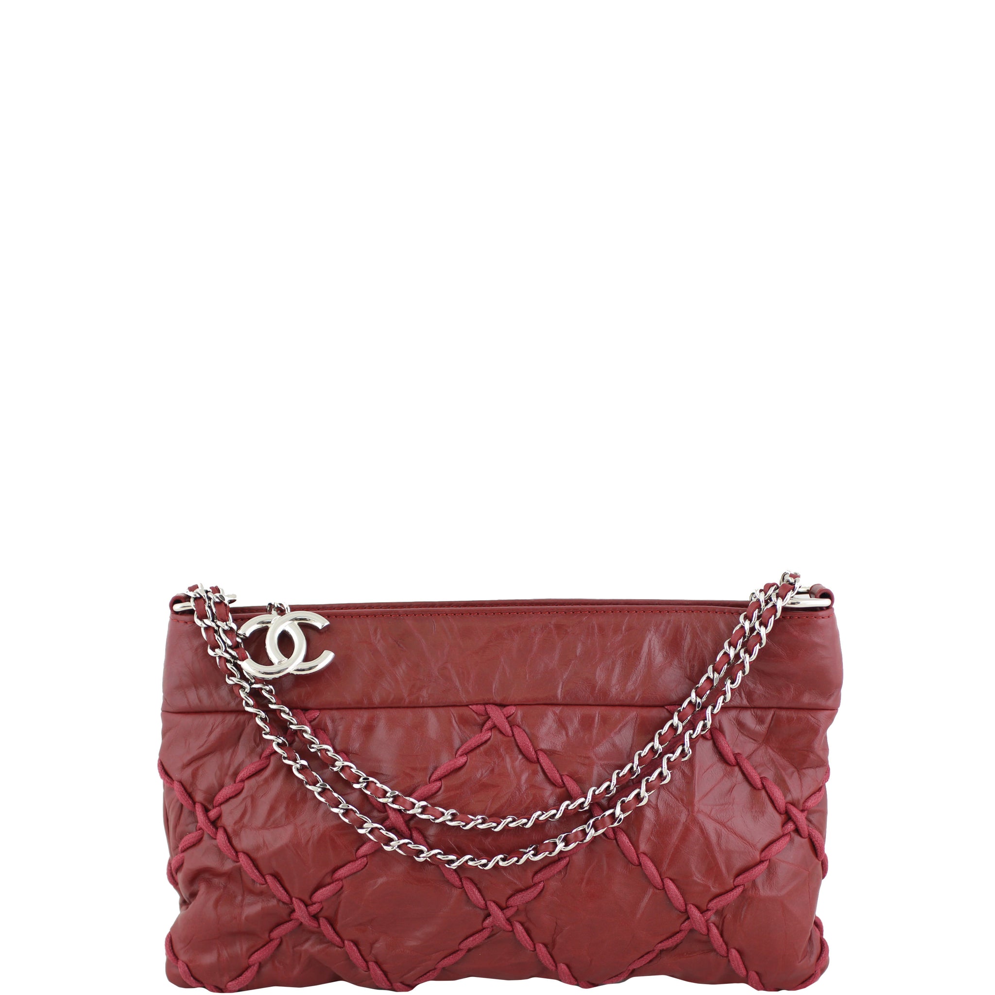 Chanel Ultra Stitch Shoulder Bag Front