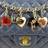 Chanel Porte Bonheur Valentine Charm Flap Bag Charms
