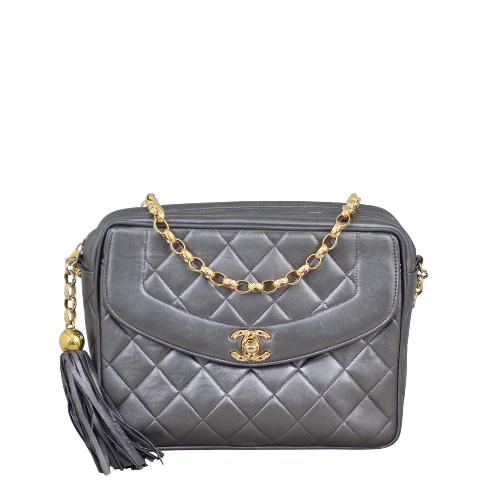 Chanel Vintage Camera Bag Front