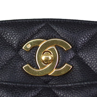 Chanel Vintage CC Lock Pocket Chain Tote Center