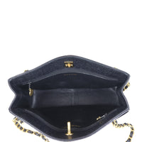 Chanel Vintage CC Lock Pocket Chain Tote Whole interior