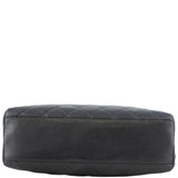 Chanel Vintage CC Quilted Shopper Tote Base