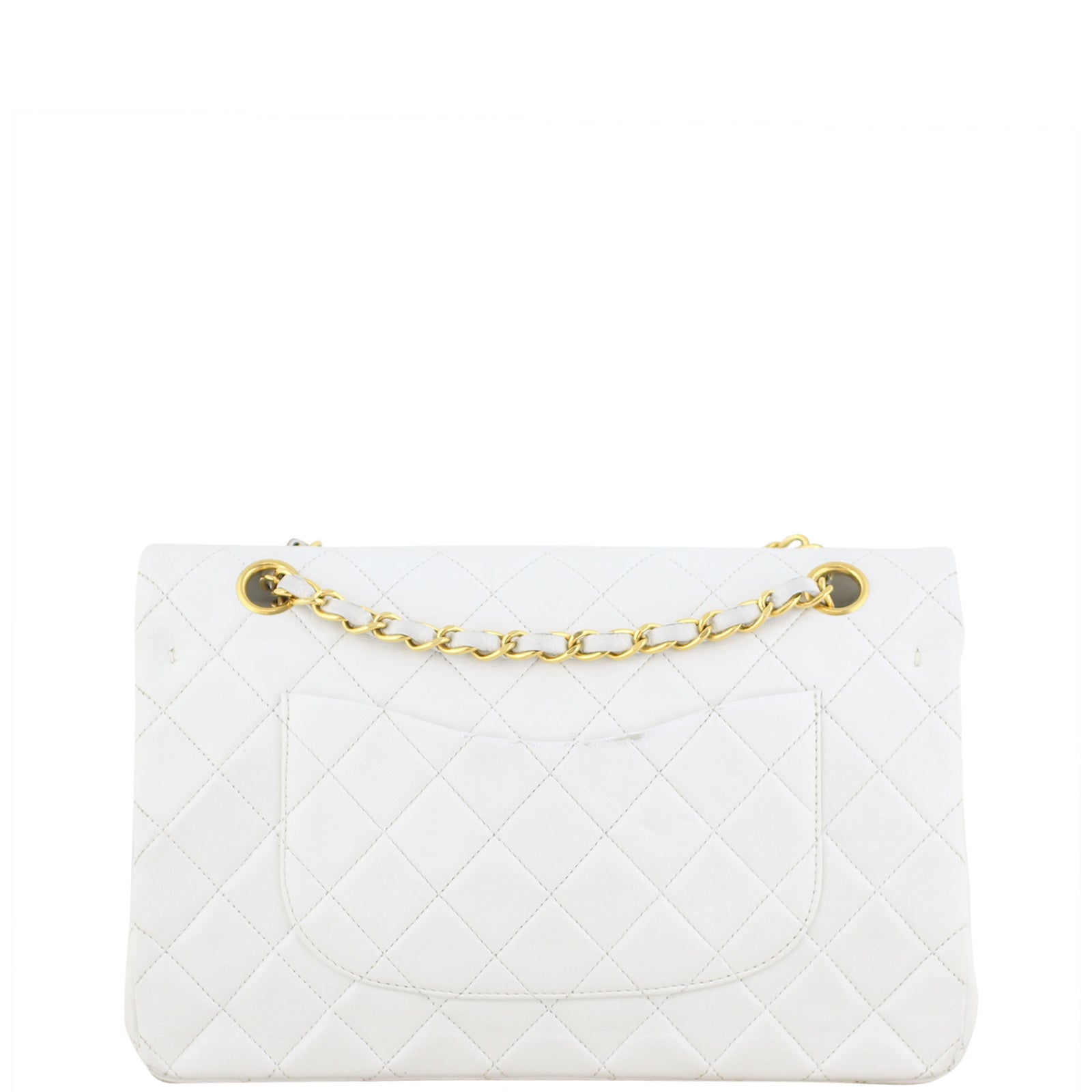 Chanel Vintage Classic Double Flap Medium Back