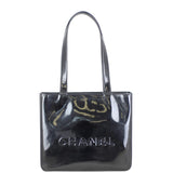 Chanel Vintage Patent Tote Front