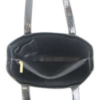 Chanel Vintage Patent Tote Interior