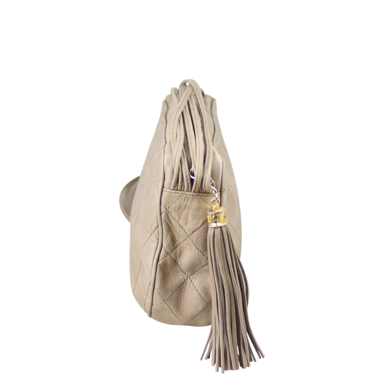 Chanel Vintage Shoulder Pouch Side