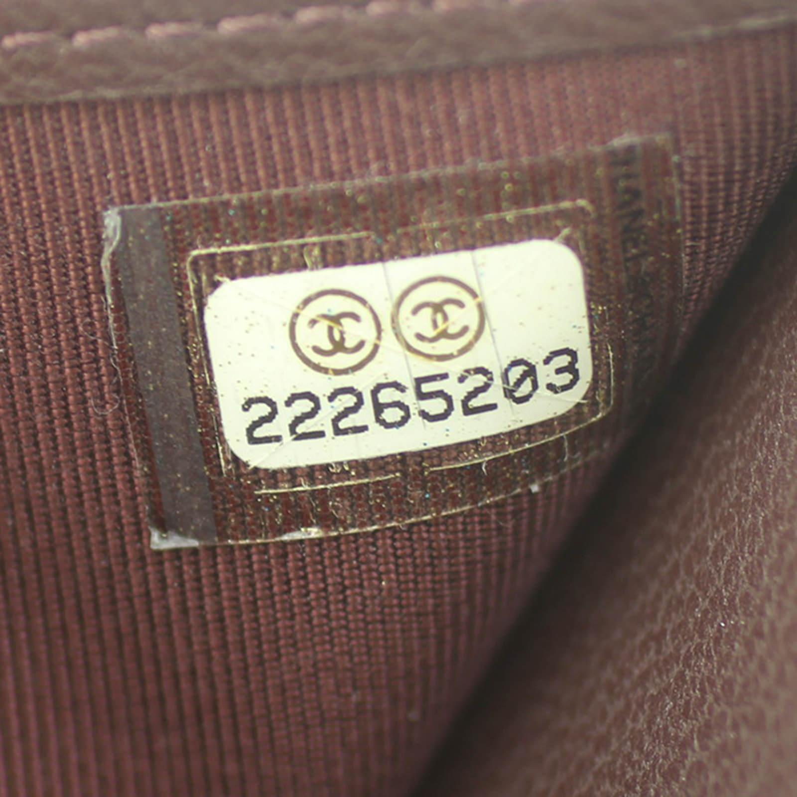 Chanel Reissue Small Wallet Code