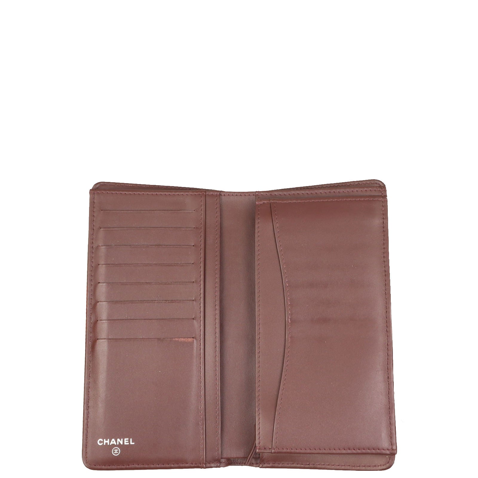 Chanel Classic CC Yen Wallet Interior