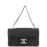 Chanel Westminster Pearl Flap Bag Medium Front