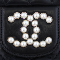 Chanel Westminster Pearl Flap Bag Medium Logo