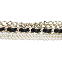 Chanel Westminster Pearl Flap Bag Medium Chain