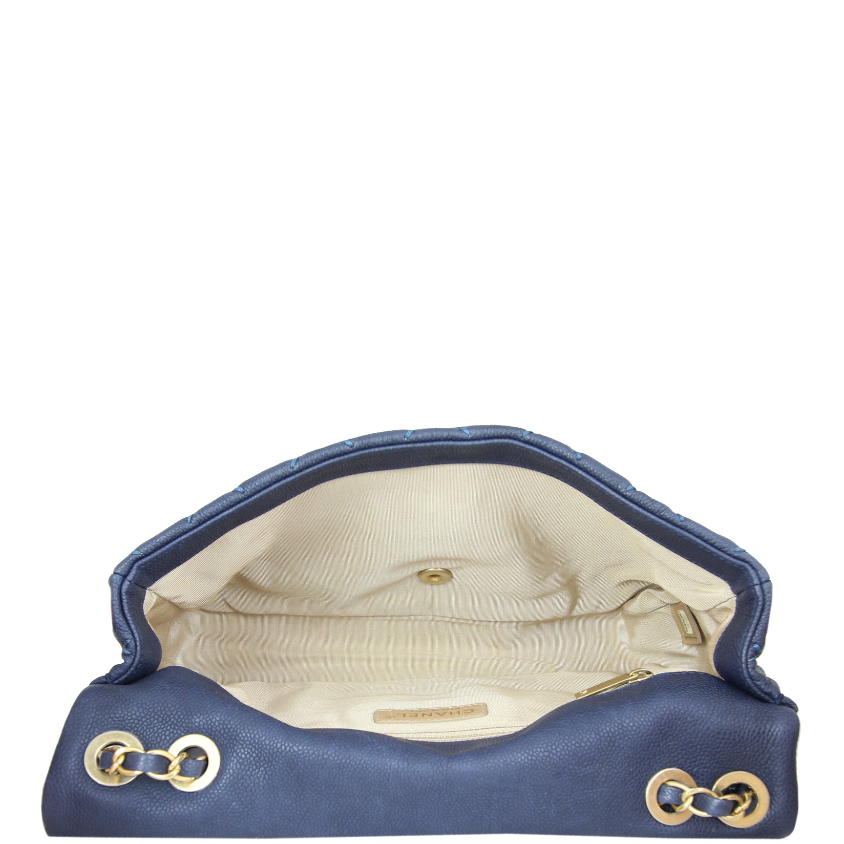 Chanel Wild Stitch Classic Flap Interior