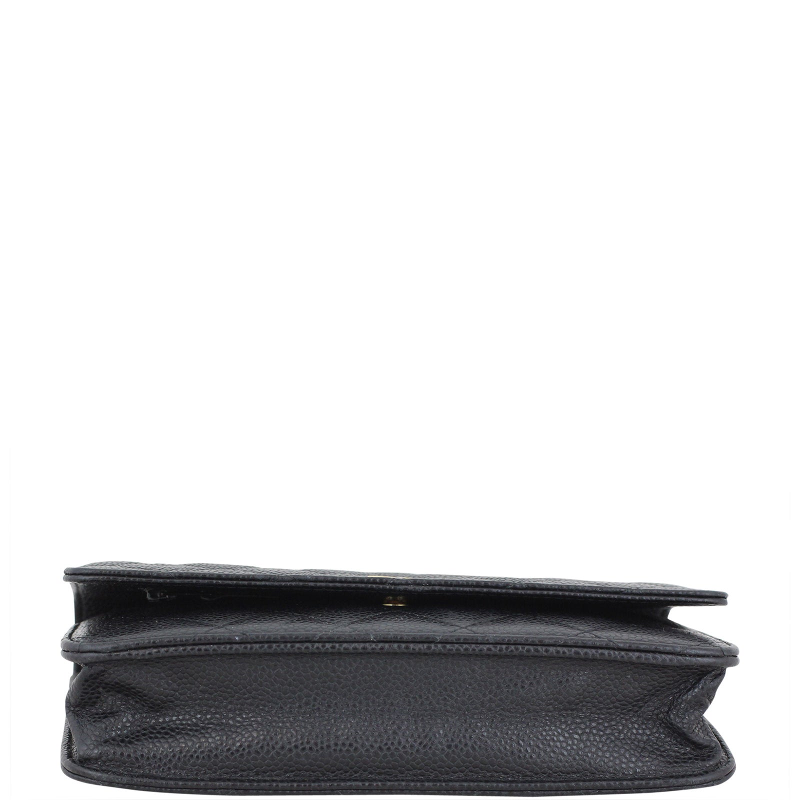 Chanel Wallet on Chain Caviar Base