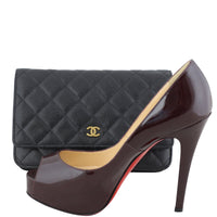 Chanel Wallet on Chain Caviar Scale