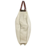 Chanel Canvas Top Handle Tote Side