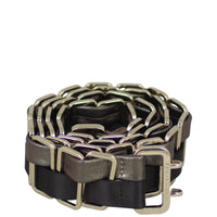 Chanel Woven Leather Belt (taupe) Front