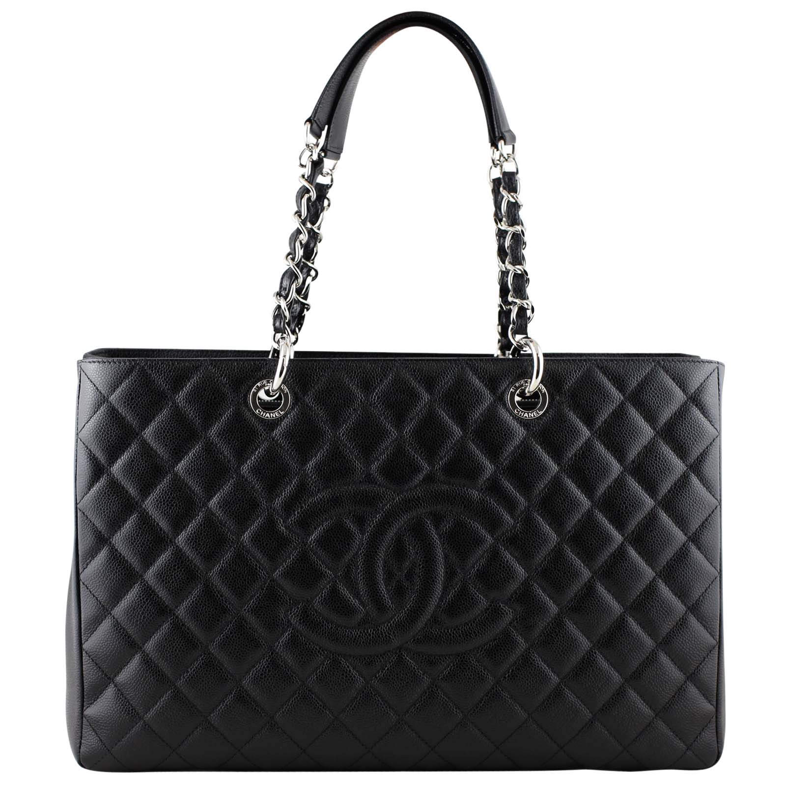 Chanel XL Grand Shopping Tote Front
