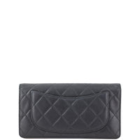 Chanel Quilted Yen Wallet Back