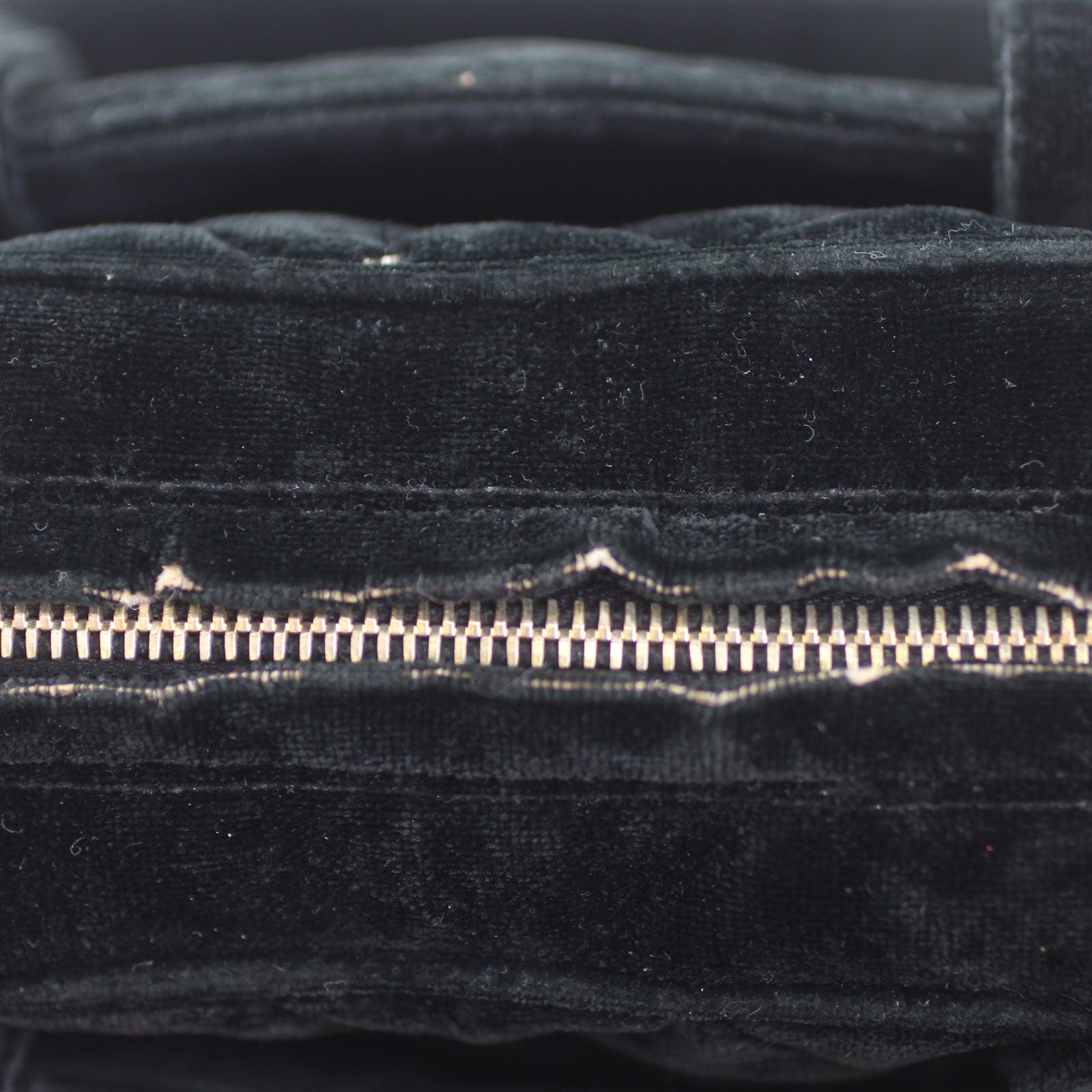 Chanel Vintage Quilted Suede Bag