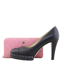 Chanel Zip Around Wallet Shoe