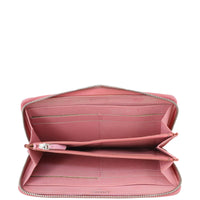 Chanel Zip Around Wallet Whole interior