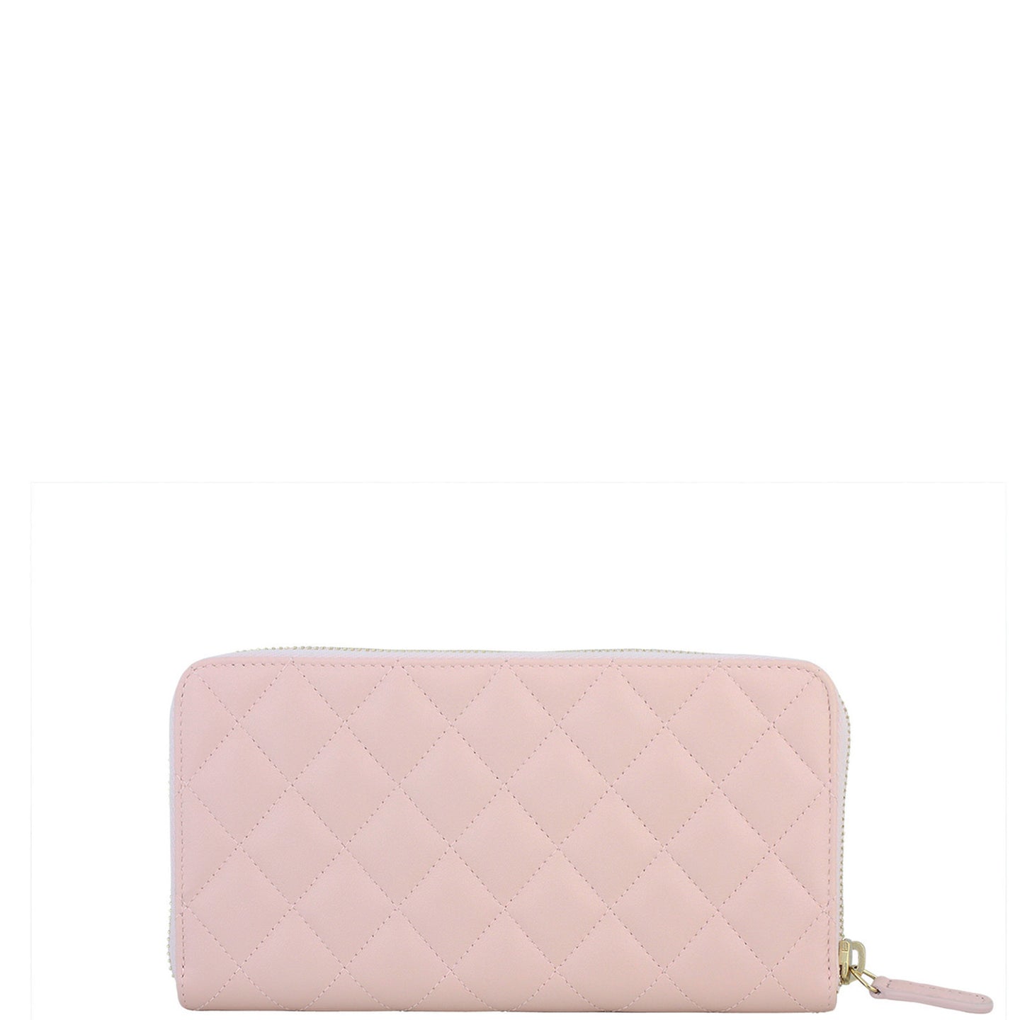 Chanel Zip Around Wallet Back