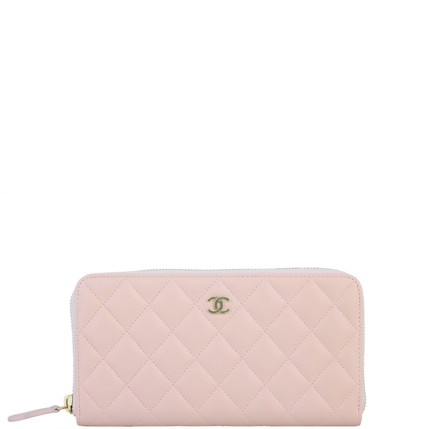 Chanel Zip Around Wallet Front