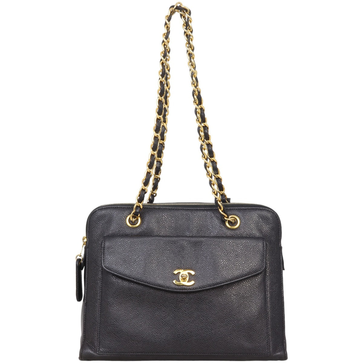 Chanel Vintage Pocket Zip Tote