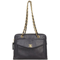 Chanel Vintage Pocket Zip Tote