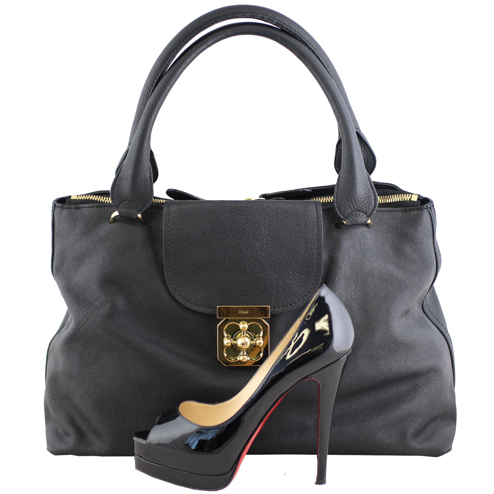 Chloe Elsie Large Shopping Bag Scale