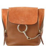 Chloé Faye Medium Backpack Front 2
