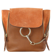 Chloé Faye Medium Backpack Front 2