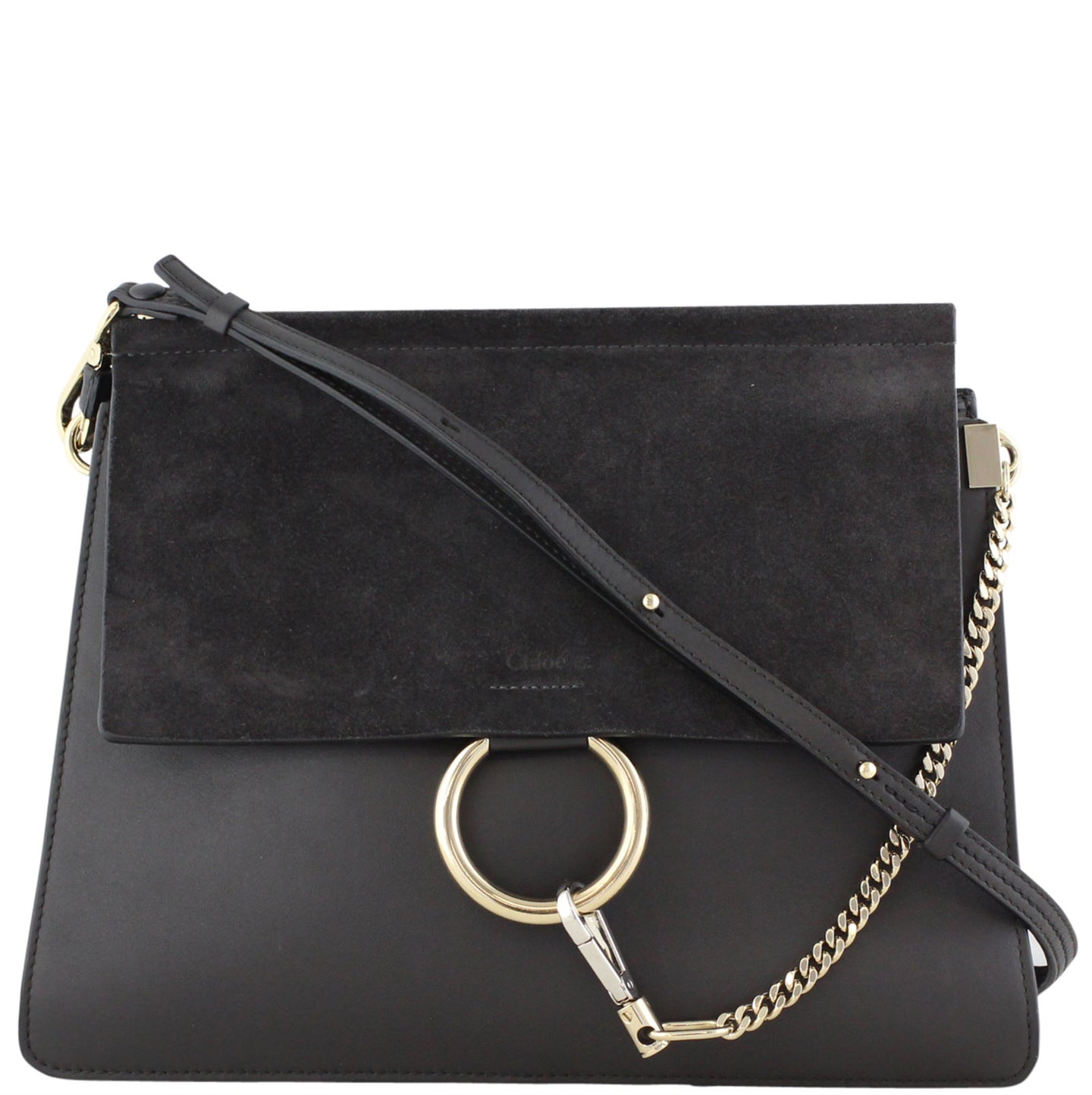 Chloe Faye Medium Shoulder Bag Front Strap