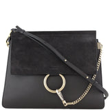 Chloe Faye Medium Shoulder Bag Front Strap
